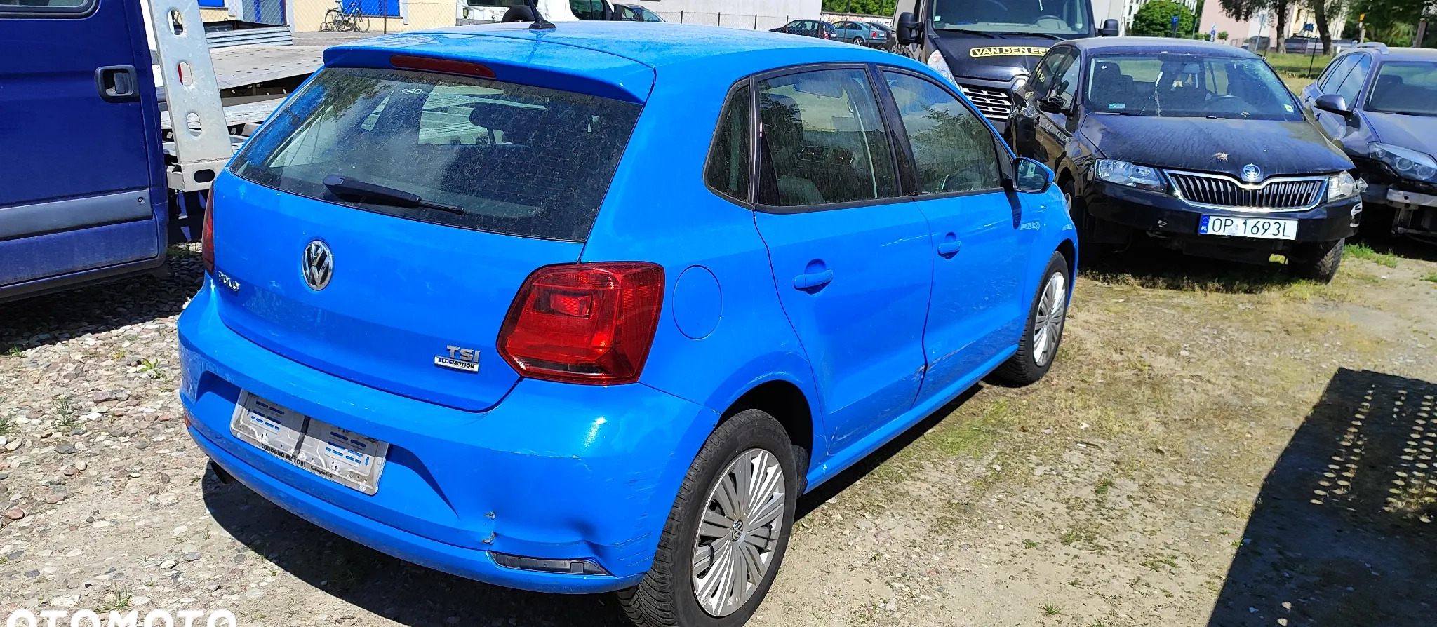 Volkswagen Polo cena 16990 przebieg: 87000, rok produkcji 2015 z Łomża małe 154